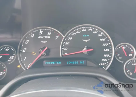 2007 Chevrolet Corvette from USA, damaged, VIN 1G1YY25U775108155